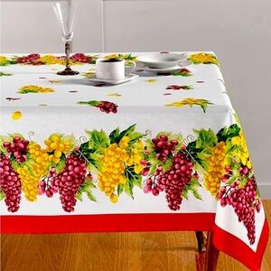 Tablecloth to last for years.
